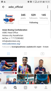 ASBC Instagram page