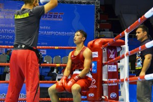 DSC_0062 - Shabbos Negmatulloev with his coach Abbos Negmatulloev - 75 kg