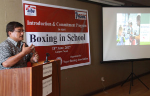 Nepal Boxing in School 02
