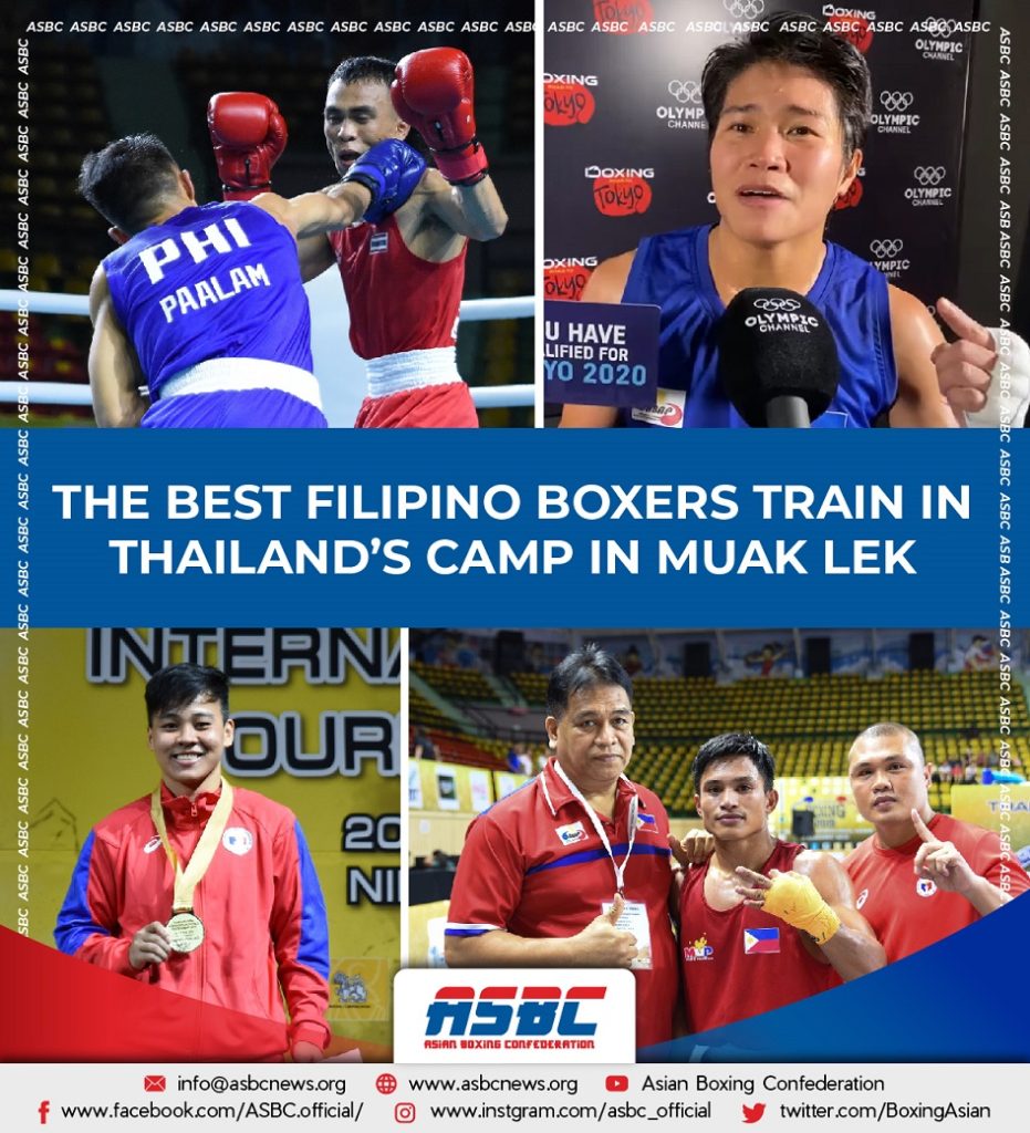 The best Filipino boxers train in Thailands camp in Muak Lek ASBCNEWS